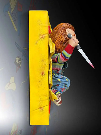 BRIDE OF CHUCKY - CHUCKY HALF SIZE WALL SCULPTURE