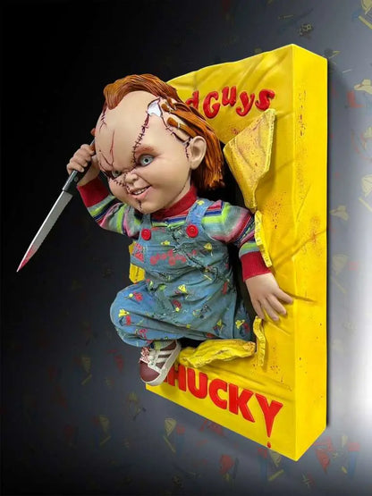 BRIDE OF CHUCKY - CHUCKY HALF SIZE WALL SCULPTURE