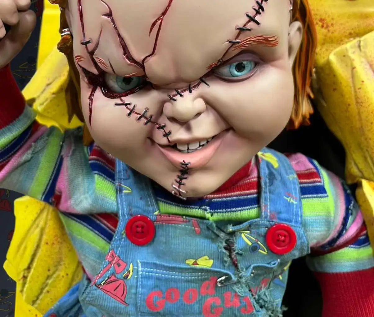 BRIDE OF CHUCKY - CHUCKY HALF SIZE WALL SCULPTURE