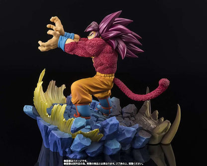 BANDAI - DRAGON BALL DAIMA SUPER SAIYAN 4 SON GOKU EXTRA BATTLE FIGUARTS ZERO STATUA 20 cm
