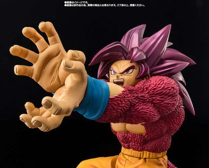 BANDAI - DRAGON BALL DAIMA SUPER SAIYAN 4 SON GOKU EXTRA BATTLE FIGUARTS ZERO STATUA 20 cm
