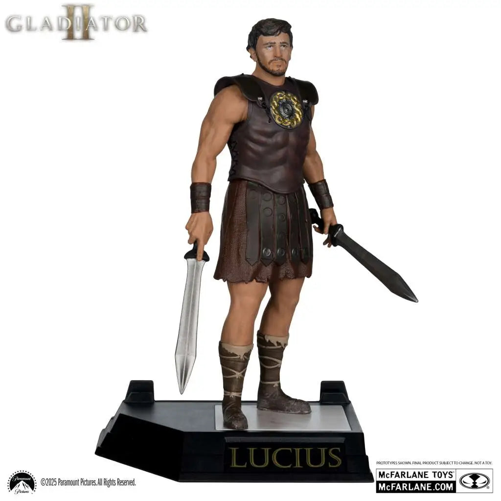 MOVIE MANIACS LUCIUS GLADIATOR 2 6" POSED FIGURE