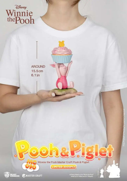 WINNIE THE POOH POOH & PIGLET MASTER CRAFT STATUE