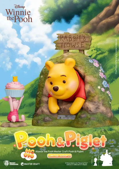 WINNIE THE POOH POOH & PIGLET MASTER CRAFT STATUE