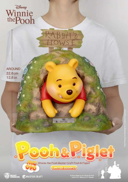 WINNIE THE POOH POOH & PIGLET MASTER CRAFT STATUE