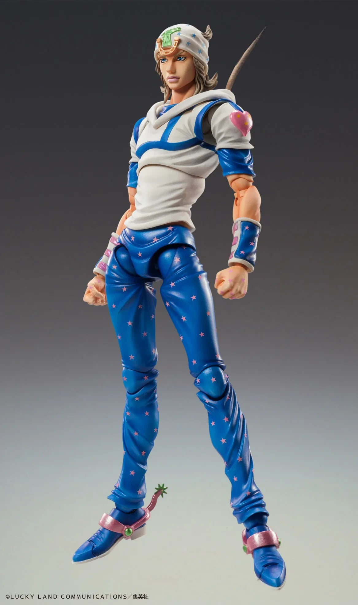 JOJO BIZARRE ADVENTURE 7 JOHNNY JOESTAR SUPER ACTION STATUE AF
