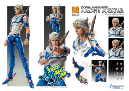 JOJO BIZARRE ADVENTURE 7 JOHNNY JOESTAR SUPER ACTION STATUE AF