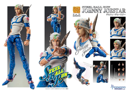 JOJO BIZARRE ADVENTURE 7 JOHNNY JOESTAR SUPER ACTION STATUE AF
