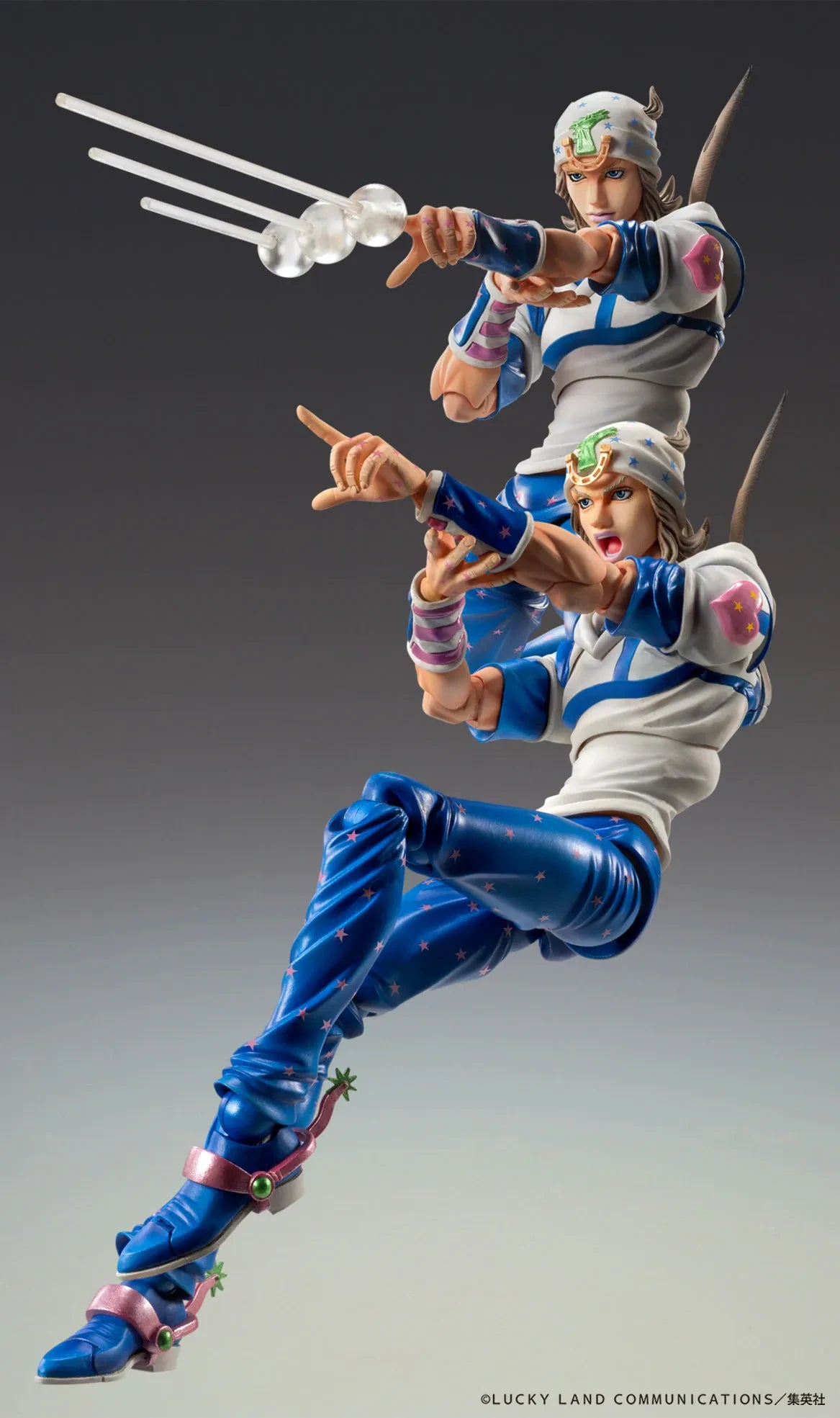 JOJO BIZARRE ADVENTURE 7 JOHNNY JOESTAR SUPER ACTION STATUE AF