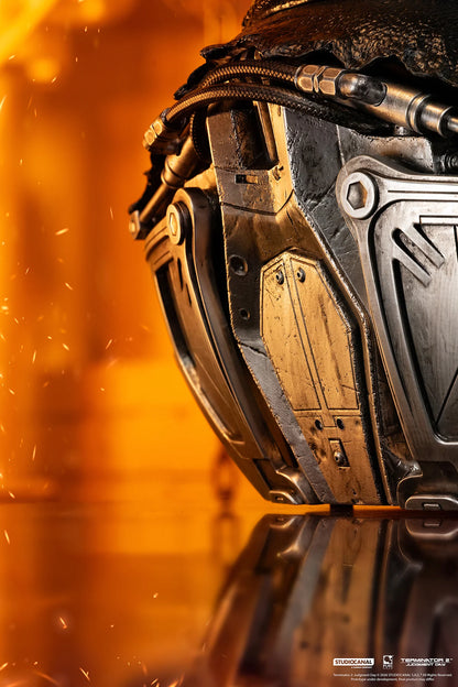 TERMINATOR 2 T-800 MODEL 101 BATTLE DAMAGED 1/1 SCALE ART MASK