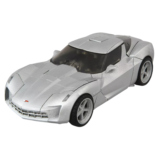 TRANSFORMERS TAKARA TOMY SIDESWIPE SILVER ACTION FIGUIRE