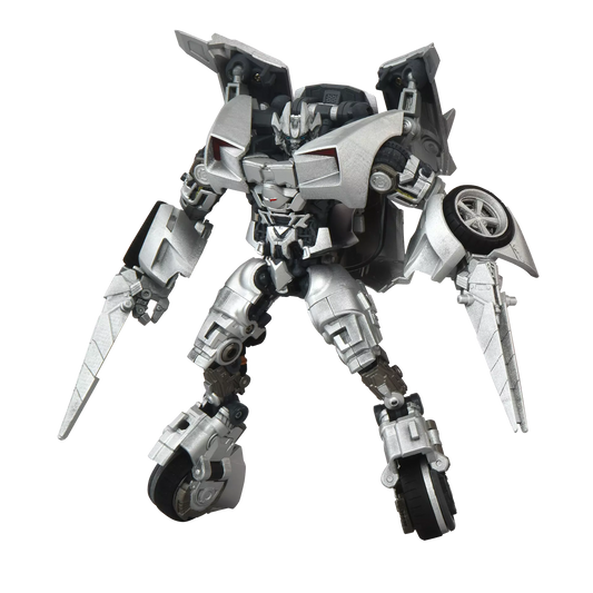 TRANSFORMERS TAKARA TOMY SIDESWIPE SILVER ACTION FIGUIRE