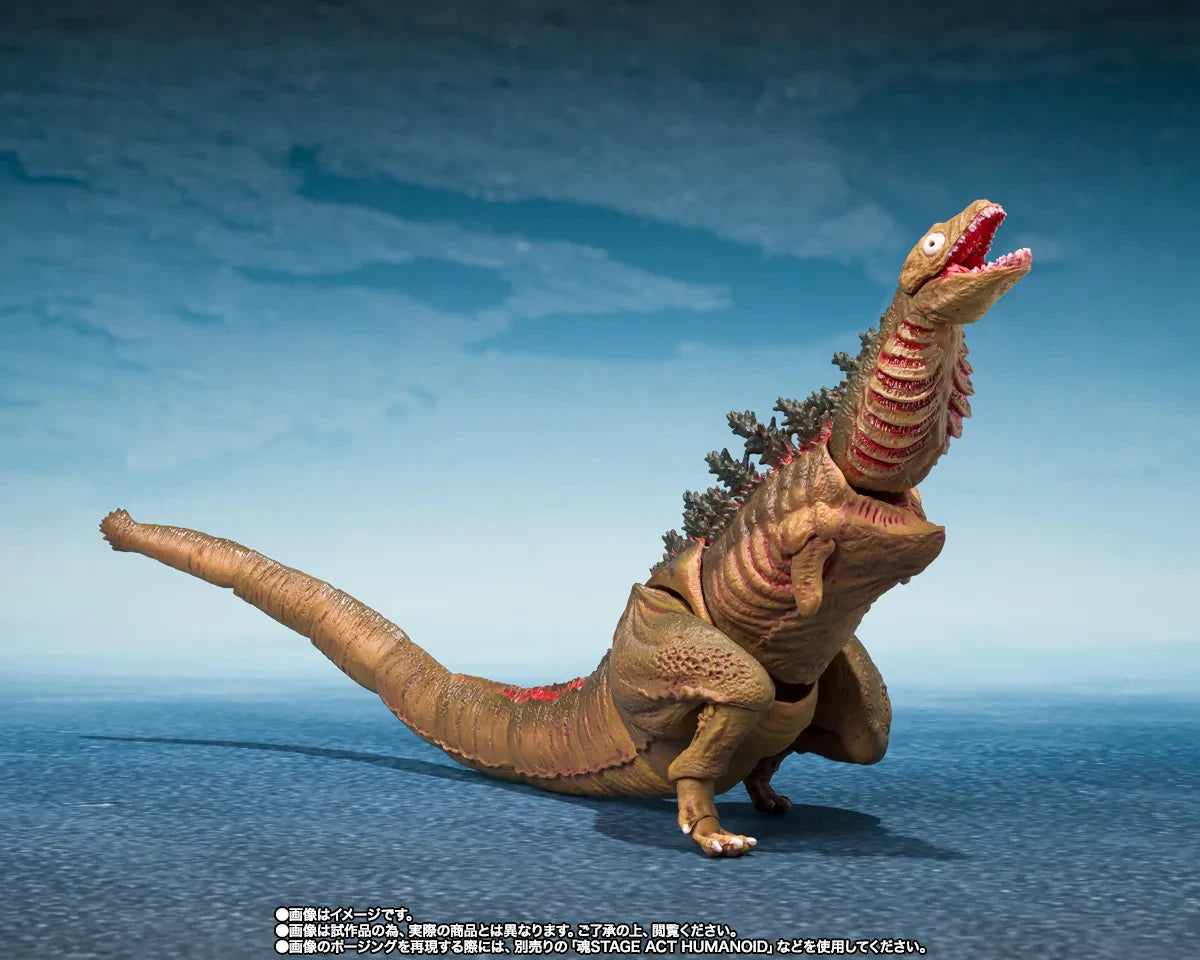BANDAI GODZILLA 2016 - 2NDFORM/3RDFORM/GIANT UNIDENTIFIED CREATURE SET S.H.MONSTERATS ACTION FIGURE 5 cm