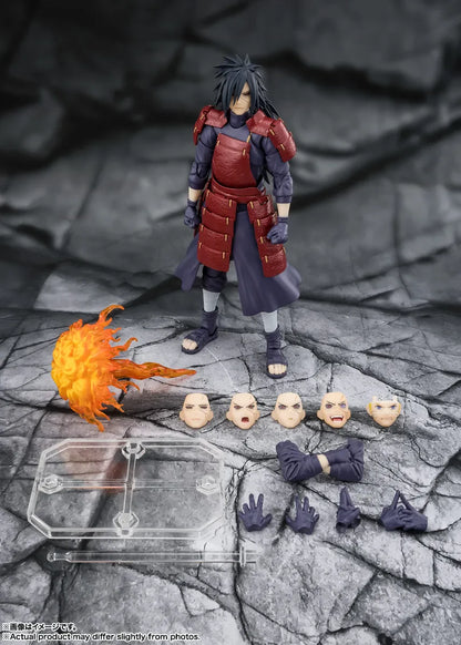 BANDAI MADARA - NARUTO S.H.FIGUARTS UCHIHA LEGEND DARKNESS ACTION FIGURE 15 cm