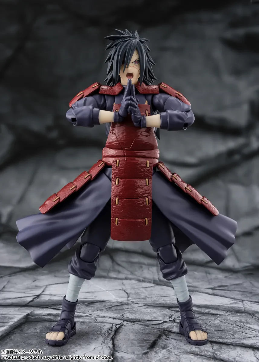 BANDAI MADARA - NARUTO S.H.FIGUARTS UCHIHA LEGEND DARKNESS ACTION FIGURE 15 cm