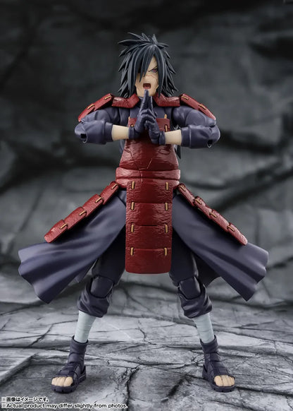 BANDAI MADARA - NARUTO S.H.FIGUARTS UCHIHA LEGEND DARKNESS ACTION FIGURE 15 cm
