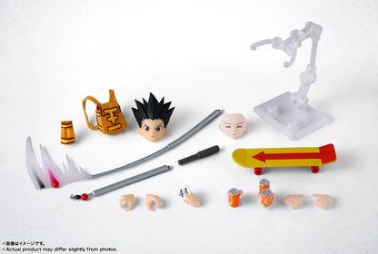 BANDAI HUNTER X HUNTER GON & KILLUA HUNTER EXAM OPTION PARTS SET S.H.F ACTION FIGURE /