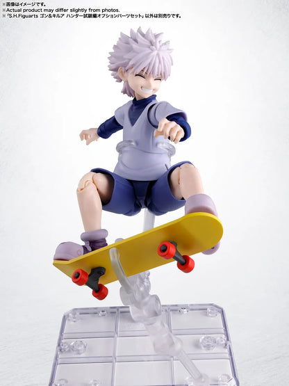 BANDAI HUNTER X HUNTER GON & KILLUA HUNTER EXAM OPTION PARTS SET S.H.F ACTION FIGURE /