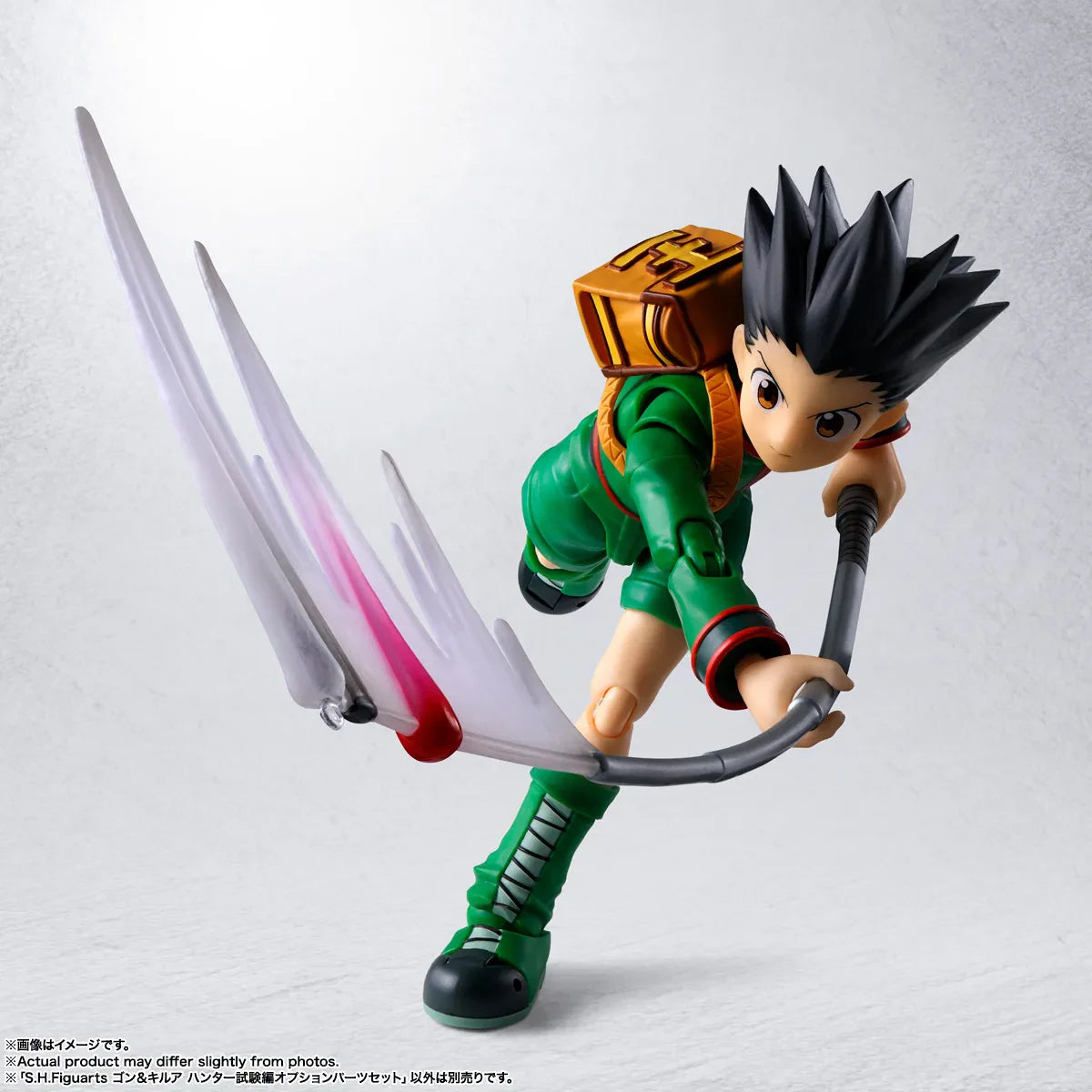 BANDAI HUNTER X HUNTER GON & KILLUA HUNTER EXAM OPTION PARTS SET S.H.F ACTION FIGURE /