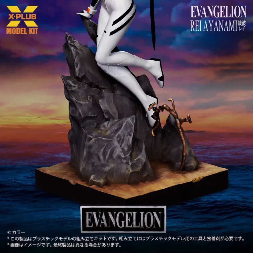 X-PLUS REI & AYANAMI - EVANGELION SCALE 1/8 MODEL KIT 40 cm
