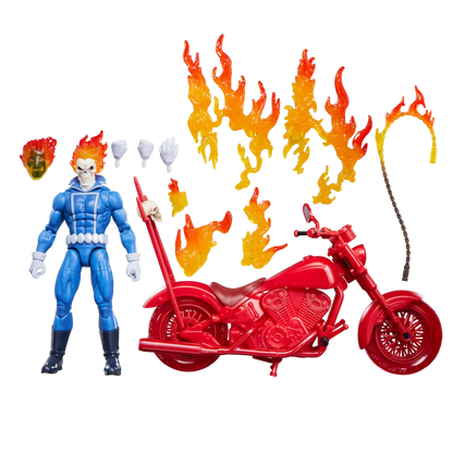 HASBRO GHOST RIDER - MARVEL LEGENDS JHONNY BLAZE BIKE ACTION FIGURE