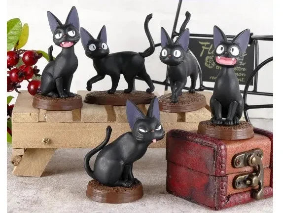 STUDIO GHIBLI KIKI'S DELIVERY SERVICE JIJI S ASSORTMENT DISPLAY BOX (6) FIGURA 11 cm