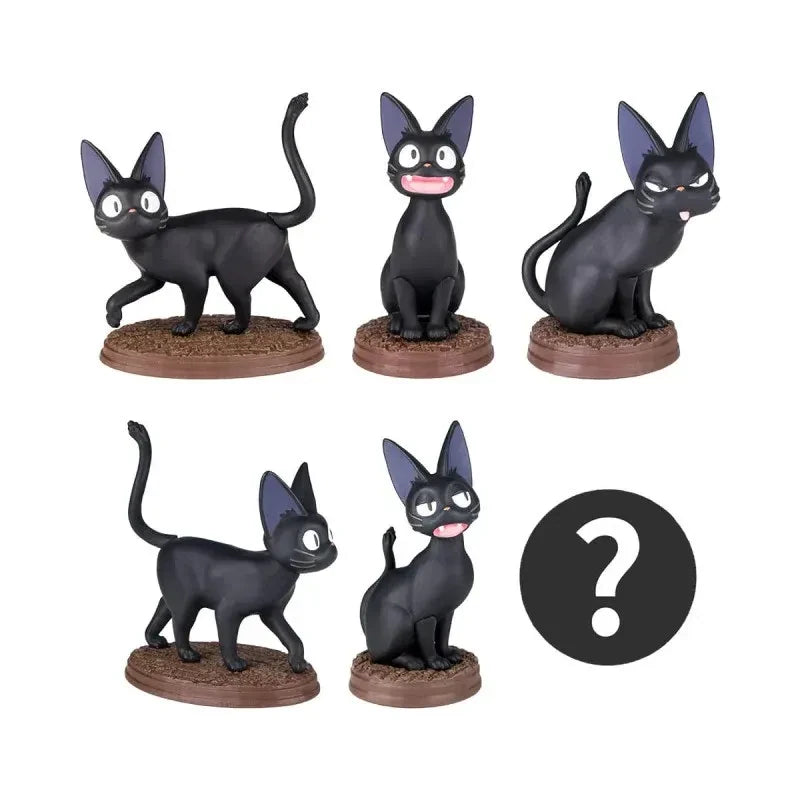 STUDIO GHIBLI KIKI'S DELIVERY SERVICE JIJI S ASSORTMENT DISPLAY BOX (6) FIGURA 11 cm