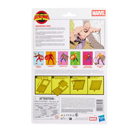 HASBRO - MARVEL LEGENDS SECRET WARS ABSORBING MAN ACTION FIGURE