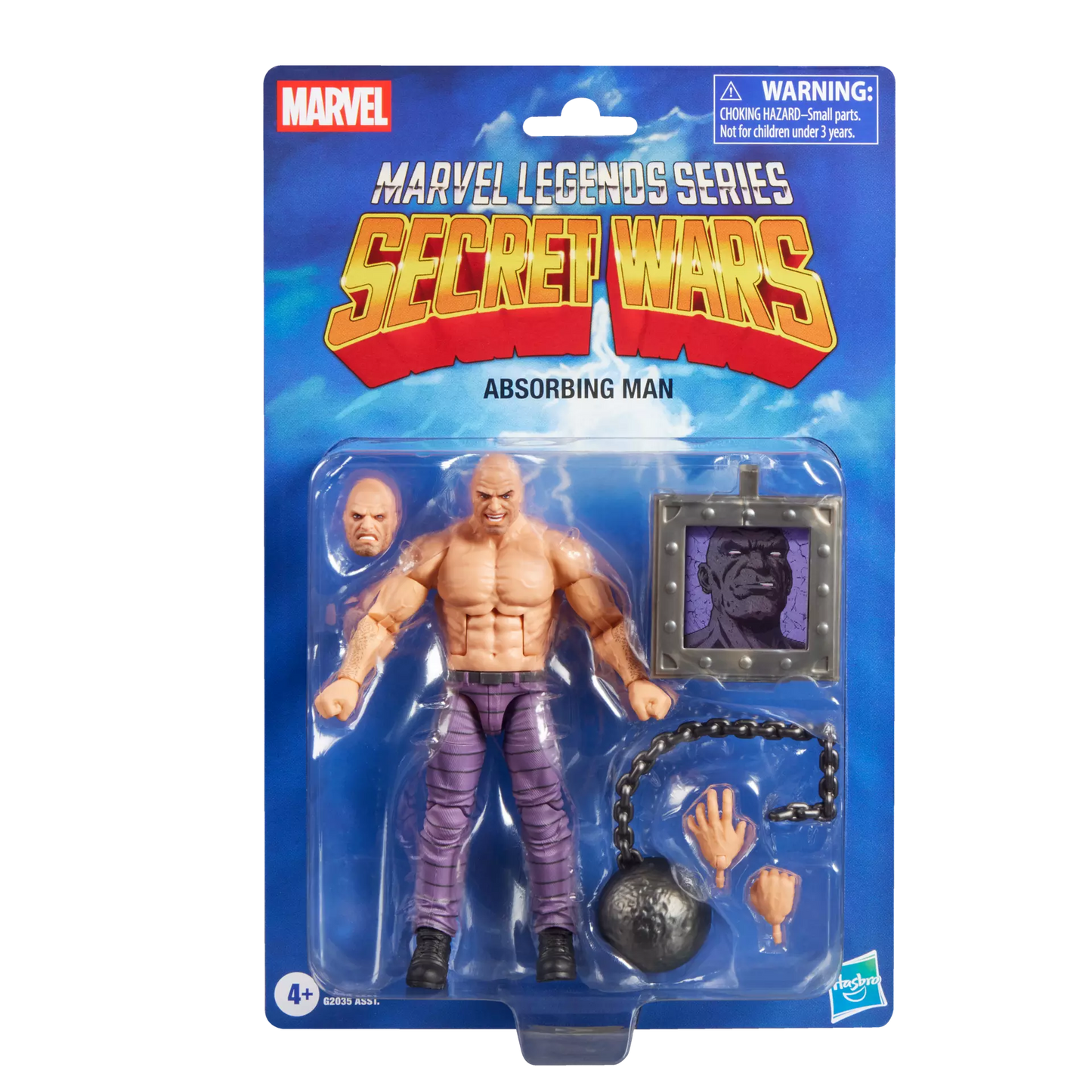 HASBRO - MARVEL LEGENDS SECRET WARS ABSORBING MAN ACTION FIGURE