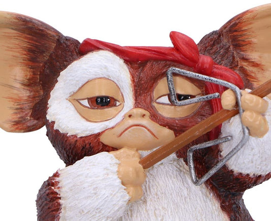 NEMESIS NOW GREMLINS GIZMO READY AIM FIRE STATUA 14cm