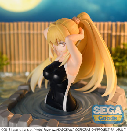 SEGA CERTAIN SCIENTIFIC RAILGUN MISAKI SHOKUHOU THERMAE UTOPIA FIG FIGURA 14 cm