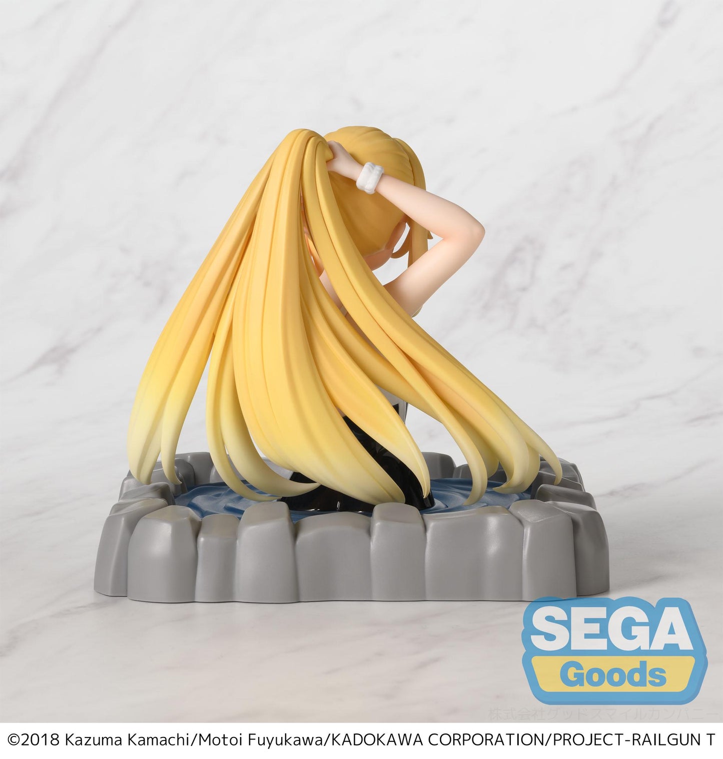 SEGA CERTAIN SCIENTIFIC RAILGUN MISAKI SHOKUHOU THERMAE UTOPIA FIG FIGURA 14 cm