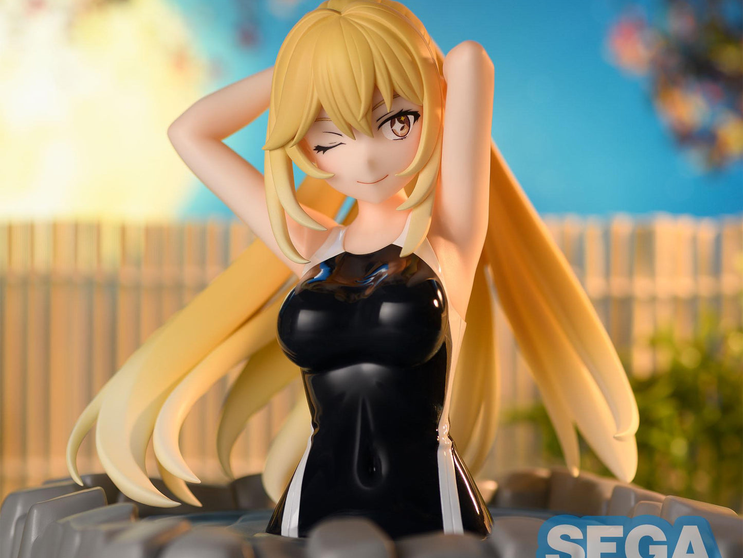 SEGA CERTAIN SCIENTIFIC RAILGUN MISAKI SHOKUHOU THERMAE UTOPIA FIG FIGURA 14 cm