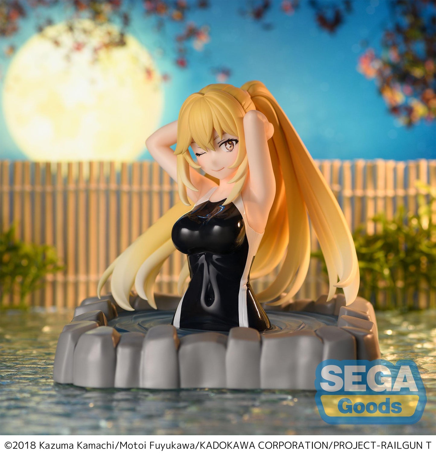 SEGA CERTAIN SCIENTIFIC RAILGUN MISAKI SHOKUHOU THERMAE UTOPIA FIG FIGURA 14 cm