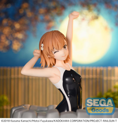 SEGA CERTAIN SCIENTIFIC RAILGUN MIKOTO MISAKA THERMAE UTOPIA FIGURA 14 cm