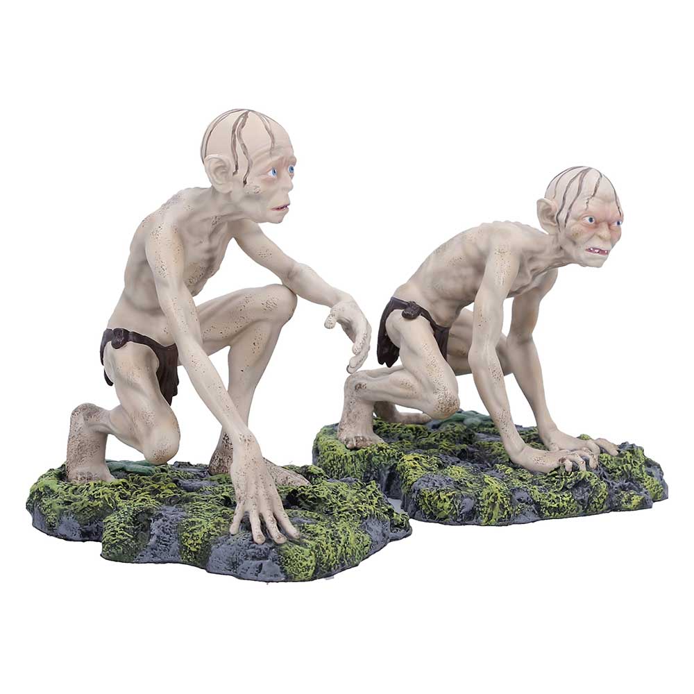 NEMESIS NOW LORD RINGS GOLLUM SMEAGOL (SET 2X) STATUA 13cm
