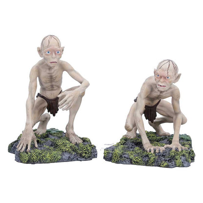 NEMESIS NOW LORD RINGS GOLLUM SMEAGOL (SET 2X) STATUA 13cm