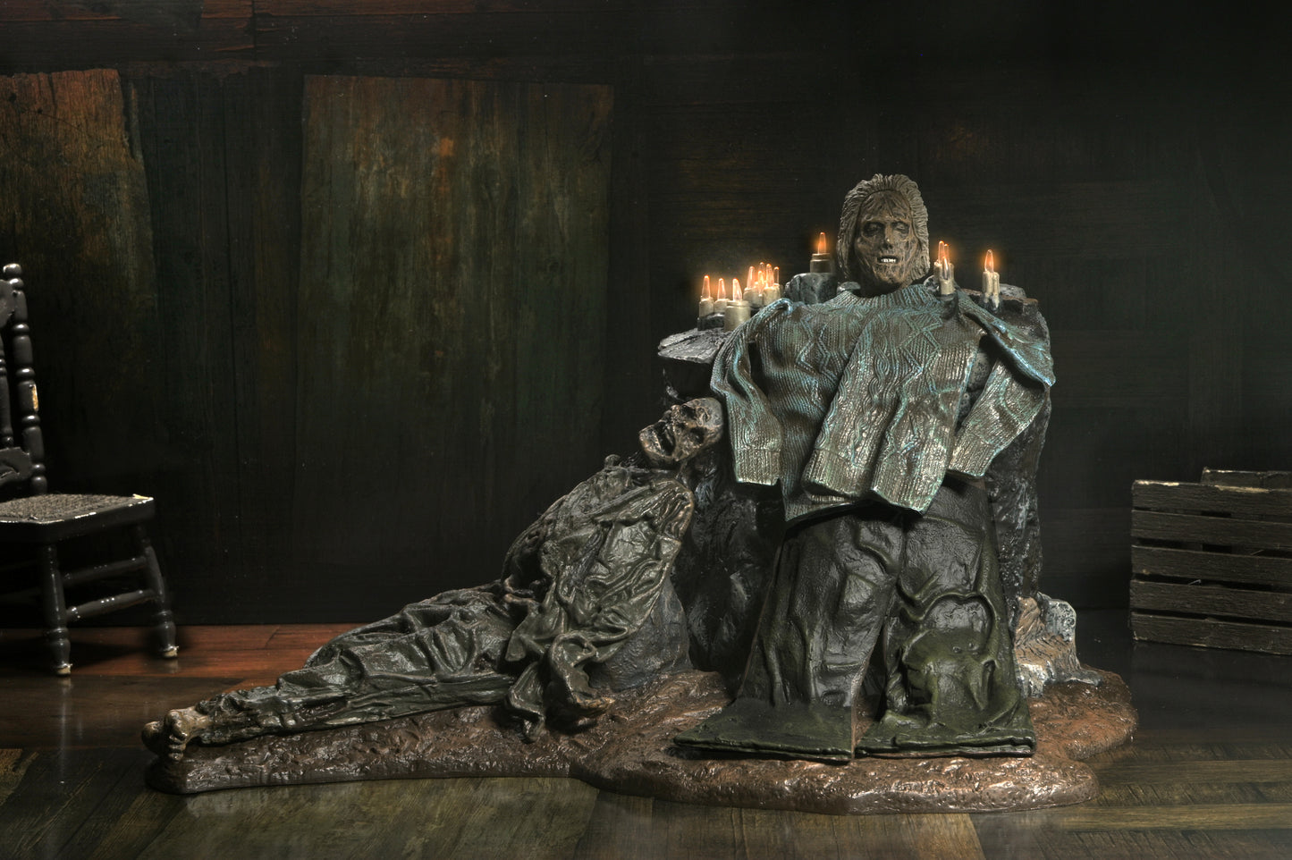 NECA FRIDAY 13TH GAME PAMELA SHRINE DIORAMA