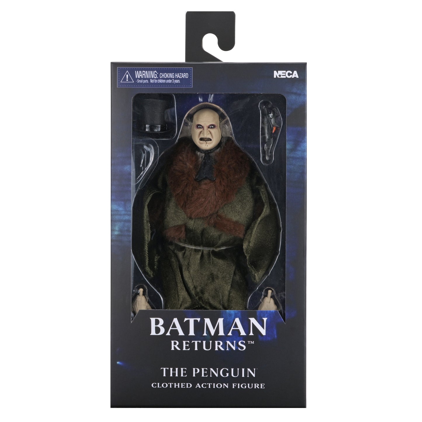NECA BATMAN RETURNS PENGUIN CLOTHED AF ACTION FIGURE 20 cm