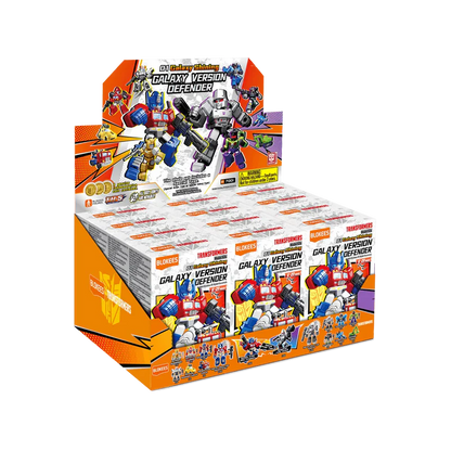 BLOKEES - TRANSFORMERS GALAXY SHINING DEFENDER VERSION 01 BLIND BOX (12) MODEL KIT 6cm