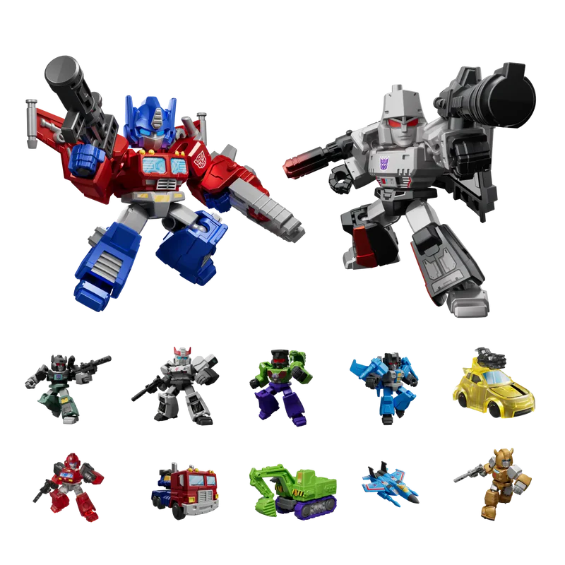 BLOKEES - TRANSFORMERS GALAXY SHINING DEFENDER VERSION 01 BLIND BOX (12) MODEL KIT 6cm