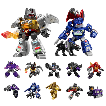 BLOKEES - TRANSFORMERS HEAVY METAL WAR DEFENDER VERSION 03 BLIND BOX SET (12) MODEL KIT 6cm