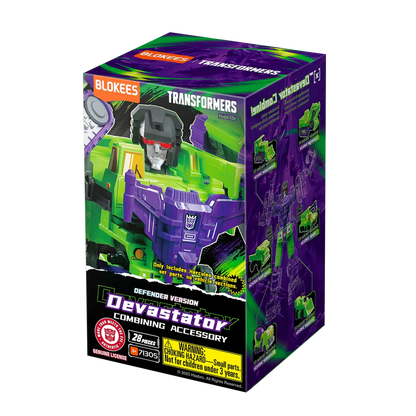 BLOKEES DEVASTATOR - TRANSFORMERS DEFENDER VERSION COMBINING ACCESSORY MODEL KIT /