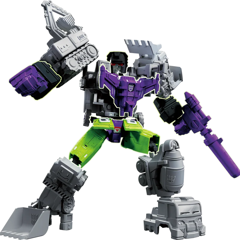 BLOKEES DEVASTATOR - TRANSFORMERS DEFENDER VERSION COMBINING ACCESSORY MODEL KIT /