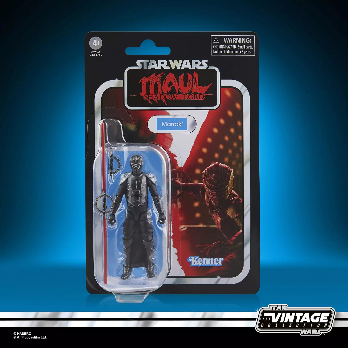 HASBRO - STAR WARS VINTAGE MAUL SHADOW LORD MARROK ACTION FIGURE
