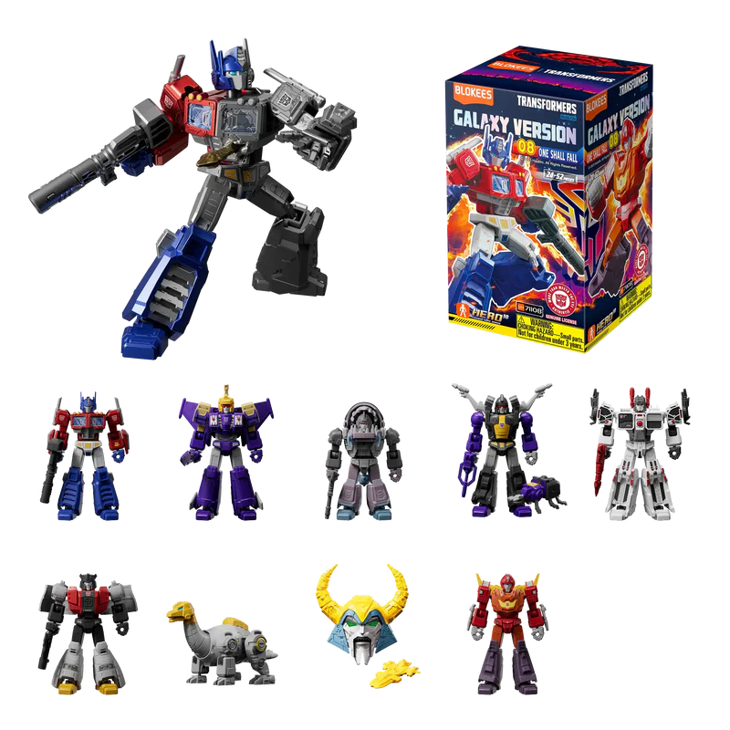TRANSFORMERS ONE SHALL FALL GALAXY VERSION 08 BLIND BOX SET (9)