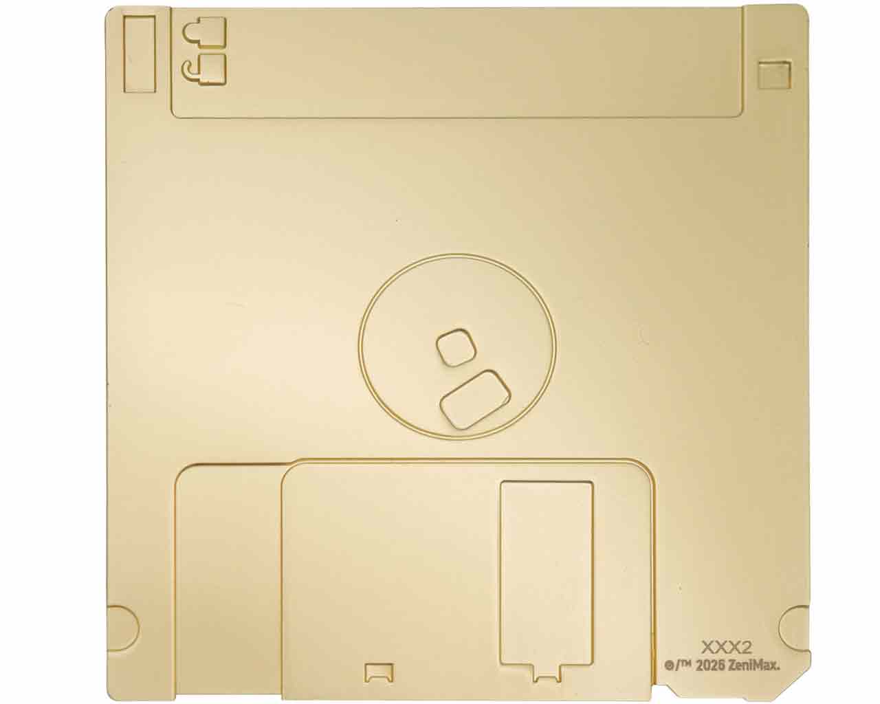 DOOM - FLOPPY DISK LIMITED EDITION REPLICA - GOLD