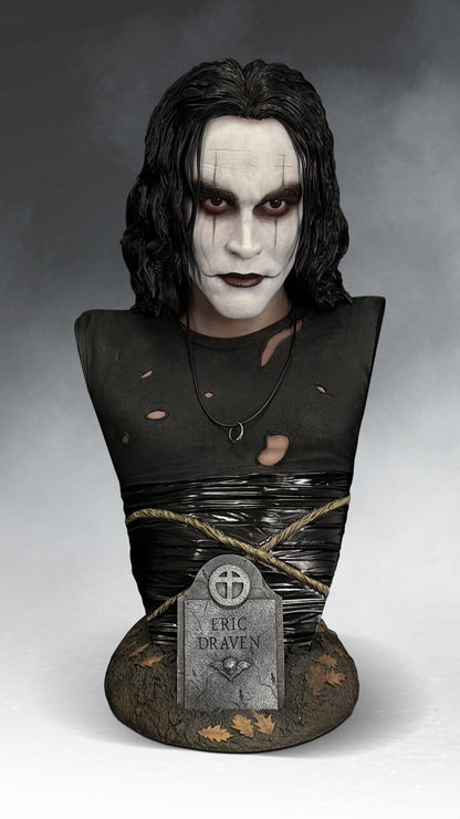 HOLLYWOOD COLLECTIBLES CROW LIFE-SIZE BUST BUSTO 70 cm