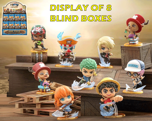 YUME - ONE PIECE - COSBI COLLECTION - BLIND BOX - DISPLAY (8) MINI FIGURA 8x8x12 cm