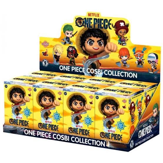 ONE PIECE COSBI COLLECTION MINI FIGURE BLIND BOX (8)
